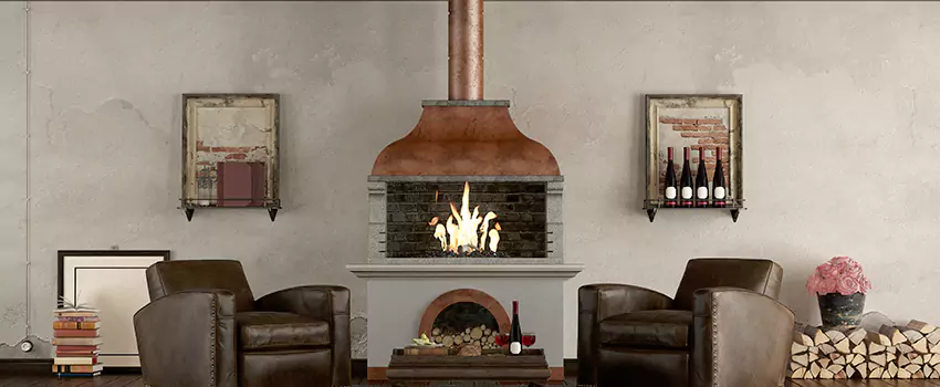 Thelin Hearth Products Providence Pellet Insert Fireplace Installation in Inglewood, CA